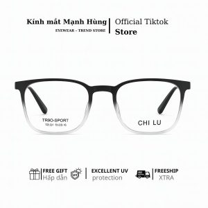 Gọng Kính Tròn TR90 ChiLu 12992 – Siêu Nhẹ, Dẻo, Thời Trang Nam Nữ, nhiều màu