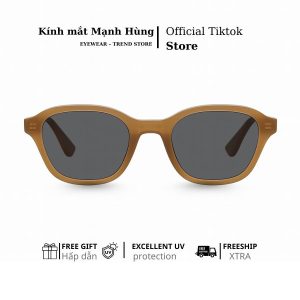Kính mát nữ cao cấp ONTARIDO – gọng nhựa axetat siêu nhẹ, co giãn thoải mái, tròng đen chống tia UV, phong cách Hàn Quốc sang chảnh